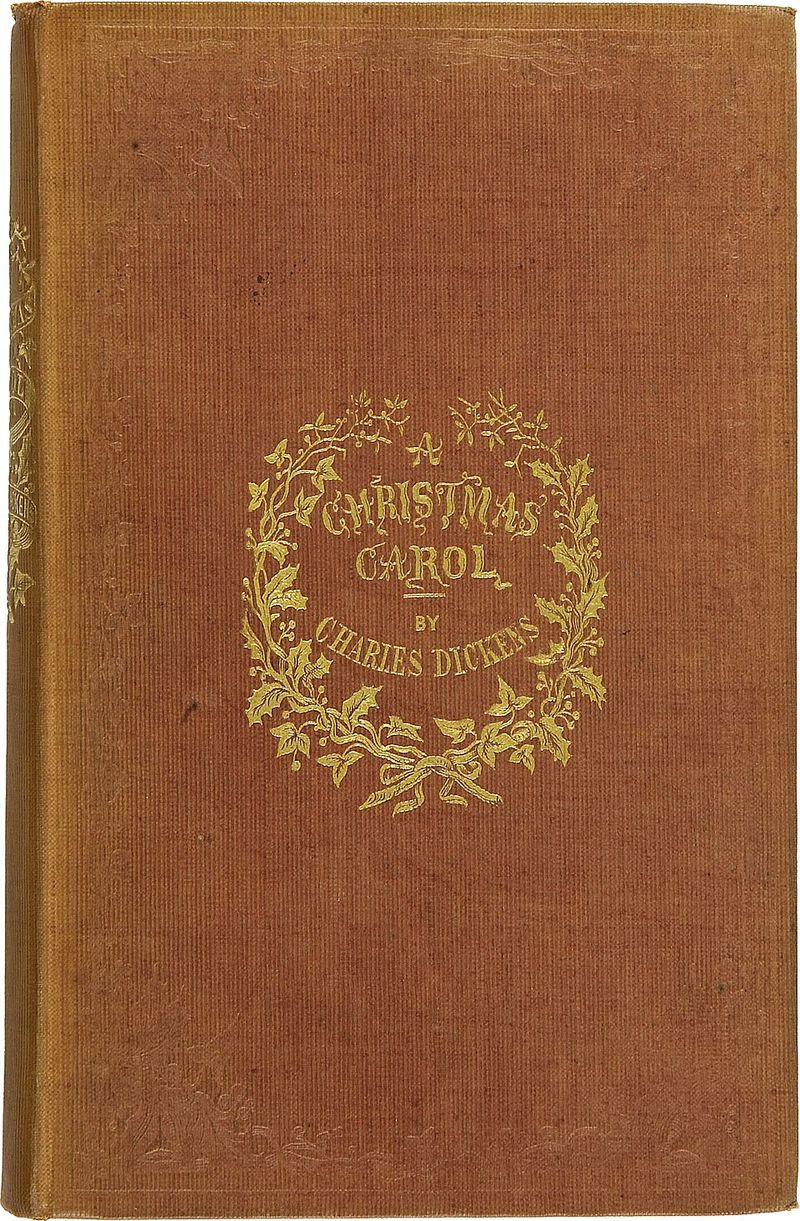A Christmas Carol — first-edition cover