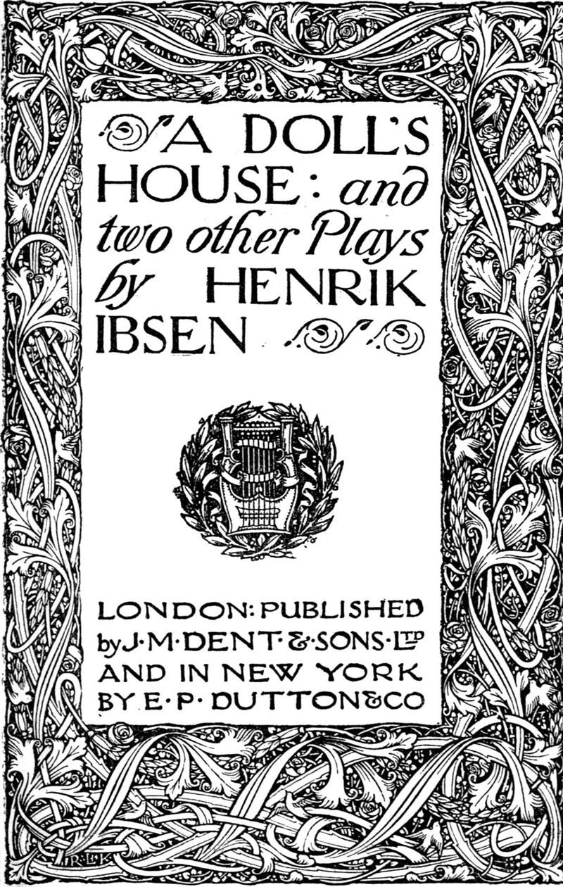 A Doll's House — first-edition cover