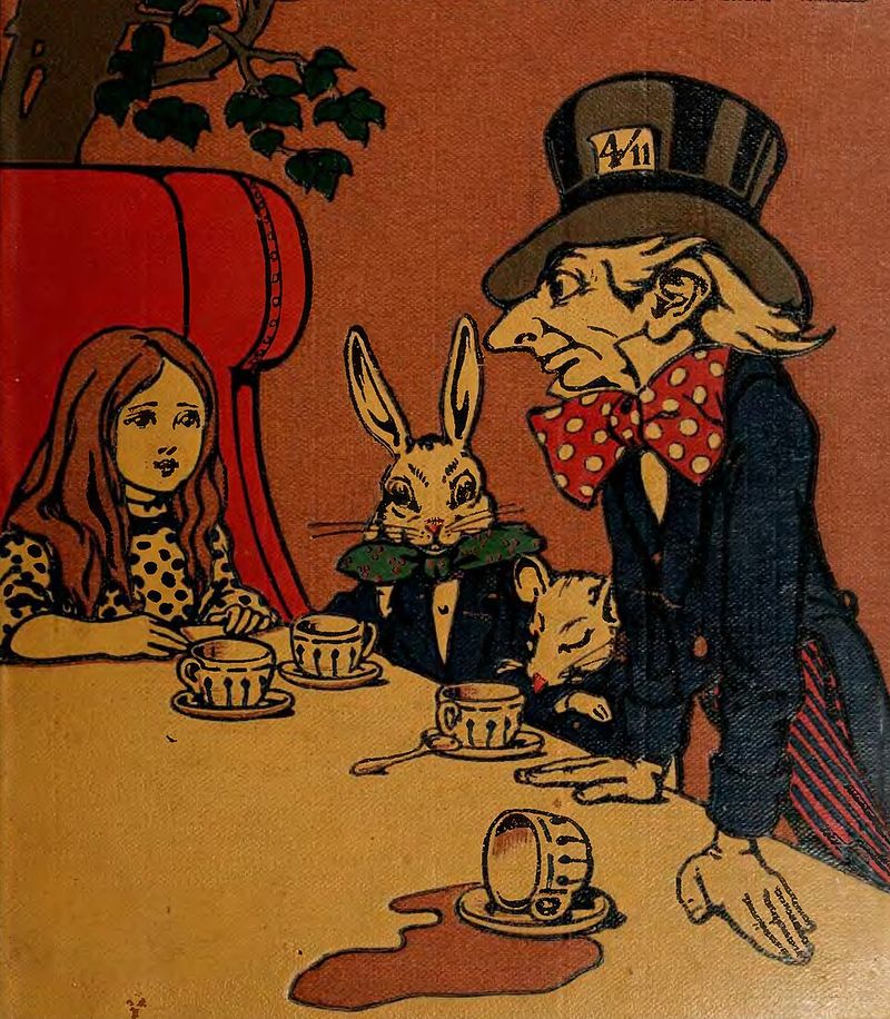 Alice's Adventures in Wonderland — first-edition cover