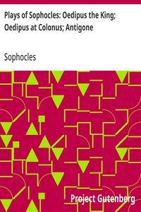 Antigone — first-edition cover