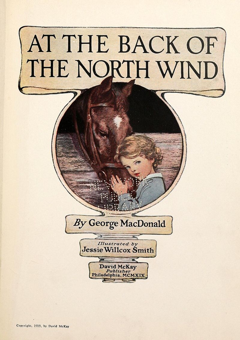 At the Back of the North Wind — first-edition cover