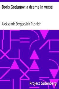 Boris Godunov — first-edition cover