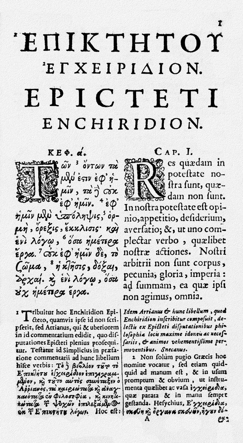 The Enchiridion — first-edition cover