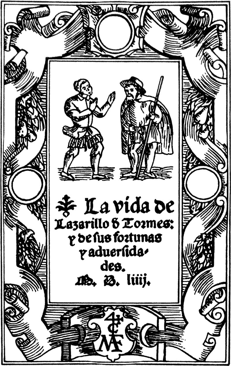 Lazarillo de Tormes — first-edition cover