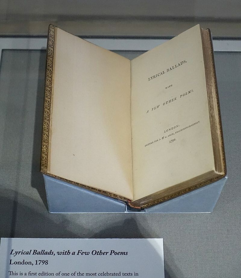 Lyrical Ballads — first-edition cover