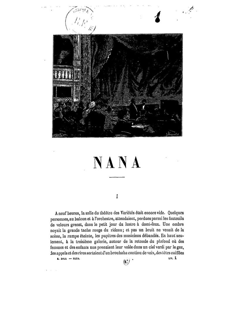 Nana — first-edition cover