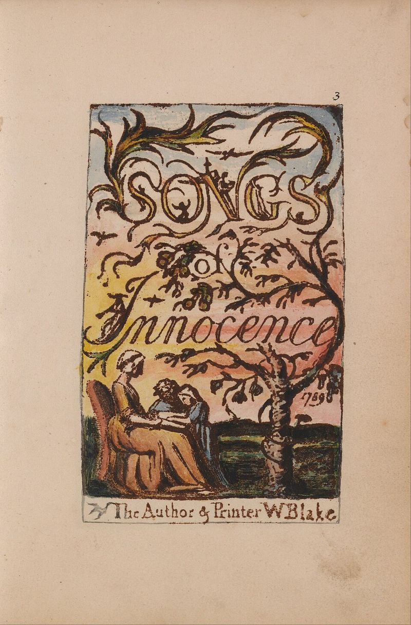 Songs of Innocence and of Experience — first-edition cover