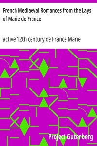 The Lays of Marie de France — first-edition cover