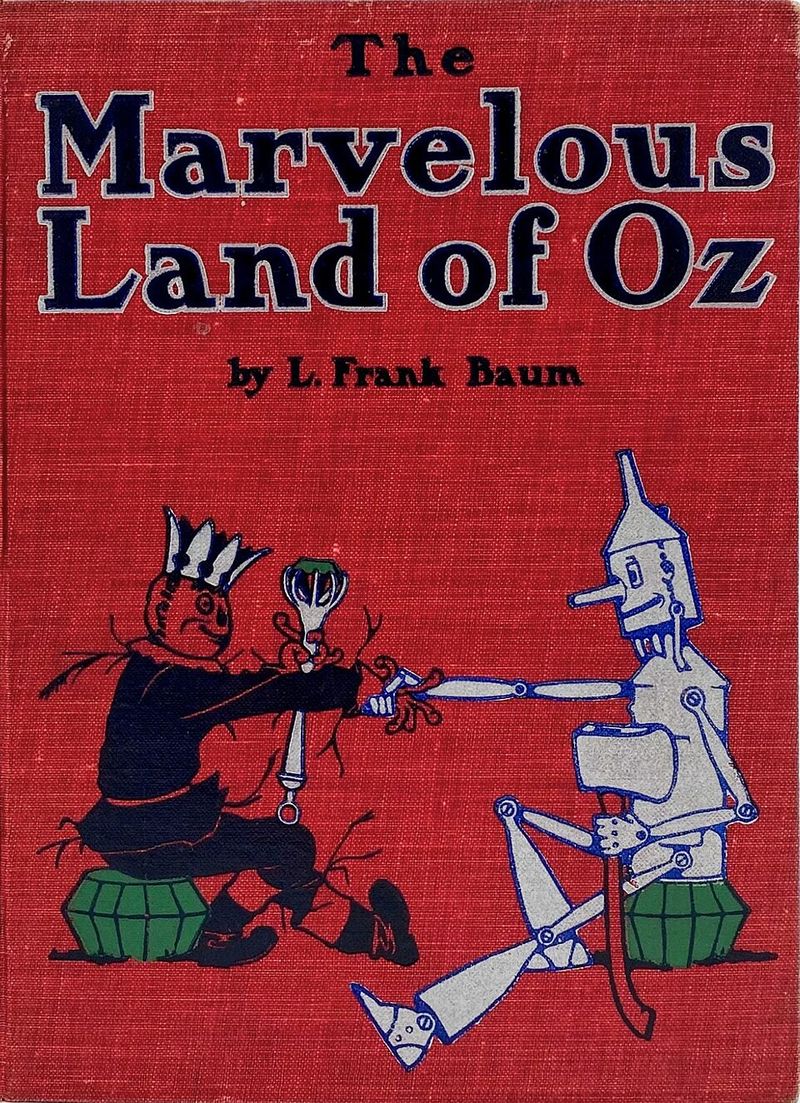 The Marvelous Land of Oz — first-edition cover