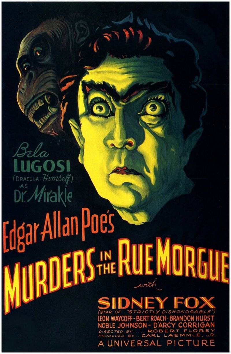 The Murders in the Rue Morgue — first-edition cover