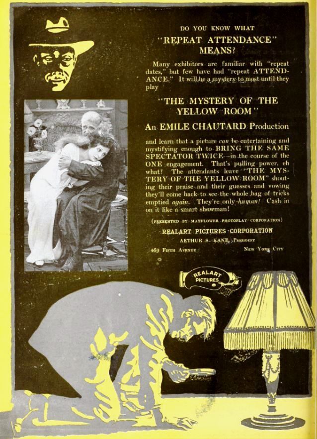 The Mystery of the Yellow Room — first-edition cover