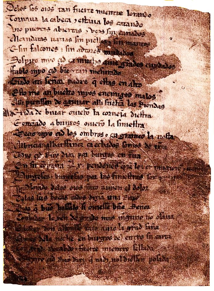 The Poem of the Cid — first-edition cover