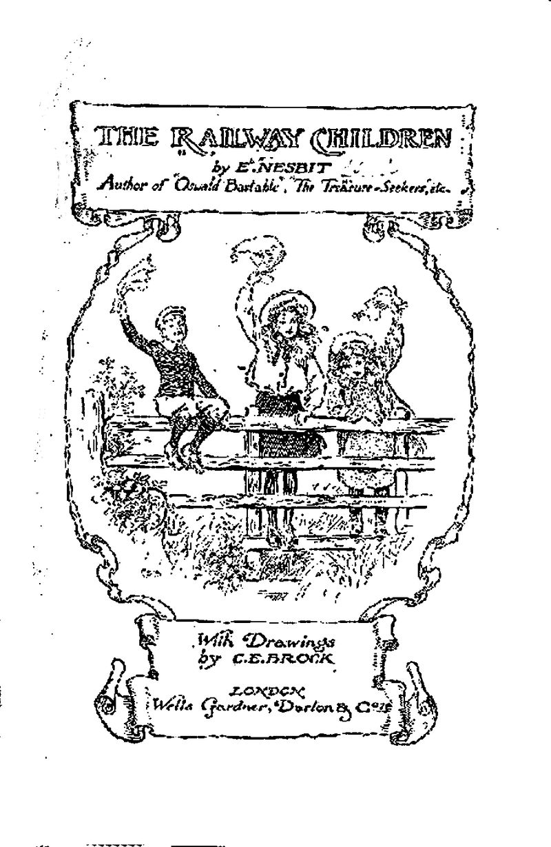 The Railway Children — first-edition cover