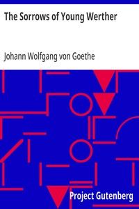 The Sorrows of Young Werther — first-edition cover