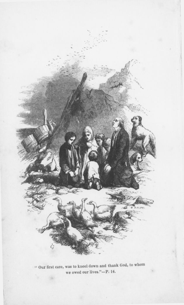 The Swiss Family Robinson — first-edition cover
