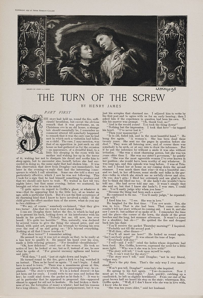 The Turn of the Screw — first-edition cover