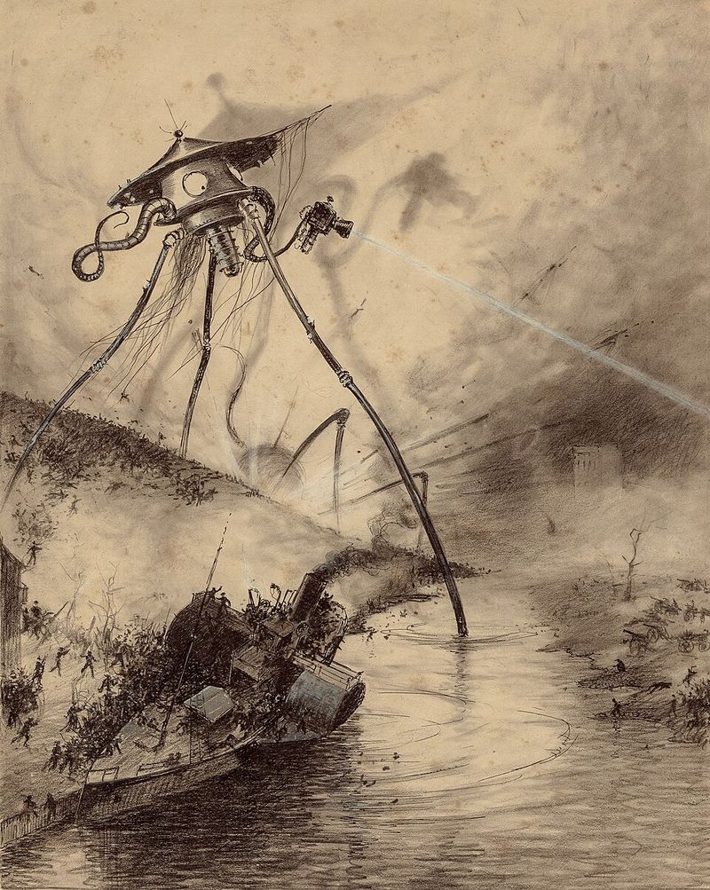 The War of the Worlds — first-edition cover