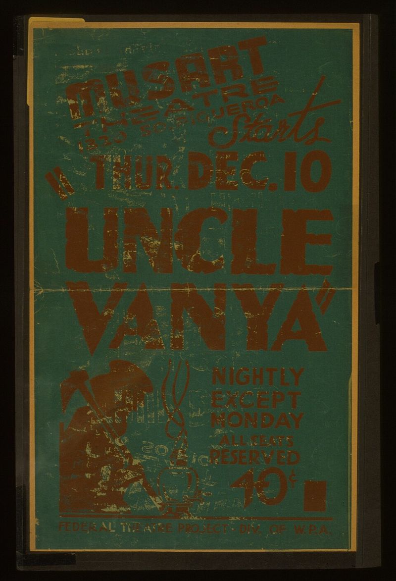 Uncle Vanya — first-edition cover
